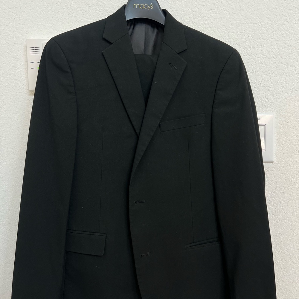 Alfani Classic Black Suit